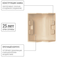 Внешний угол TDM ELECTRIC КМН, сосна, 40х16 упаковка 4 шт SQ0411-0214