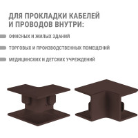 Внутренний угол TDM ELECTRIC КМВ, бук, 16х16 упаковка 4 шт SQ0411-0321