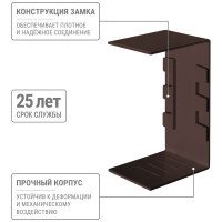 Соединитель TDM ELECTRIC КМС 100х60 бук (2 шт./комплект) SQ0411-0357