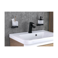 Держатель со стаканом Ravak TD 210.20 стекло, черный X07P557
