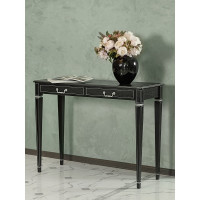 Консоль Мебелик Васко В 91Н венге/серебро 00 1738