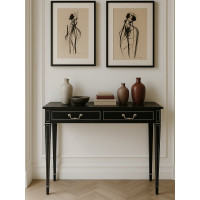 Консоль Мебелик Васко В 91Н венге/серебро 00 1738