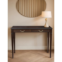 Консоль Мебелик Васко В 91Н темно-коричневый/патина 00 1739