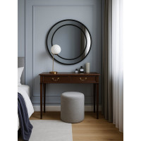 Консоль Мебелик Васко В 91Н темно-коричневый/патина 00 1739