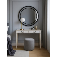 Консоль Мебелик Васко В 91Н белый ясень/золото 00 1737