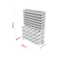 Стойка СТЕЛЛА-ТЕХНИК 1150x1500 односторонняя С1-07-00-04