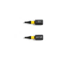 Бита ударная Дело Техники 1/4", Т7 × 25 мм с отверстием, 2шт. 794002