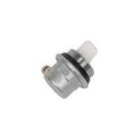 Автоматический никелированный воздухоотводчик для радиаторов ITAP 1" левый 299 L