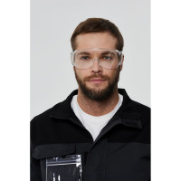 Защитные открытые очки с прозрачной линзой Delta Plus PITON LUCERNEIN100