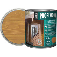 Алкидный антисептик PROFIWOOD (тонирующий; атмосферостойкий; бук; 2.5 л; 2.1 кг) 63855