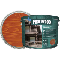 Алкидный антисептик PROFIWOOD (лаковый; тонирующий; атмосферостойкий; рябина; 8.5 л; 8 кг) 67041