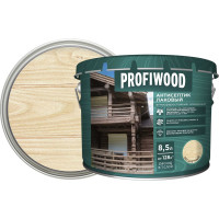 Алкидный антисептик PROFIWOOD (лаковый; тонирующий; атмосферостойкий; бесцветный; 8.5 л; 8 кг) 66995