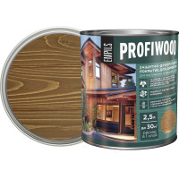 Защитно-декоративное покрытие для древесины PROFIWOOD (орех; 2.5 л; 2.3 кг) 72636