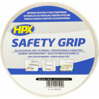 Лента безопасности HPX SC2518 SAFETY GRIP 25 мм х 18 м, белая 5425014225020