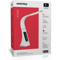 Светодиодный настольный светильник Smartbuy Наяда, 7 Вт, белый SBL-DL-7-w