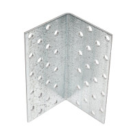 Крепежный равносторонний уголок РемоКолор KUR 2 мм, 50x50x100 мм 710-2059