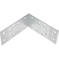 Крепежный равносторонний уголок РемоКолор KUR 2 мм, 80x80x40 мм 710-2084