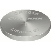 Элемент питания Спутник CR-2016 BP-5 - комплект 5 шт. LITHIUM BATTERY CR2016