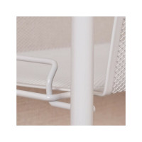 Этажерка / Стеллаж для хранения ЗМИ Ладья 2К / 3 полки / с колёсами / цвет белый Э 322 Б Э 322  Б