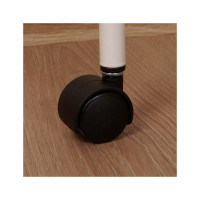 Этажерка / Стеллаж для хранения ЗМИ Ладья 2К / 3 полки / с колёсами / цвет белый Э 322 Б Э 322  Б