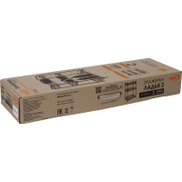 Этажерка / Стеллаж для хранения ЗМИ Ладья 2 / 3 полки / цвет белый Э 290 Б Э 290  Б