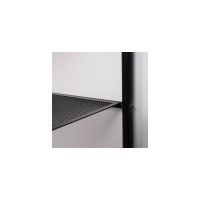 Обувница  Этажерка для обуви ЗМИ Верона 25  5 полок  12 пар обуви  цвет черный ПДОВ25 Ч ПДОВ25  Ч