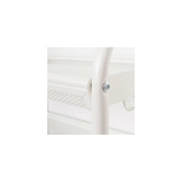 Обувница  Этажерка для обуви ЗМИ Женева 15  8 пар обуви  Цвет белый ПДО Ж15 Б ПДО Ж15  Б