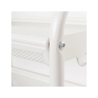 Обувница  Этажерка для обуви ЗМИ 3-х полочная Женева 13  8 пар обуви  Цвет белый ПДО Ж13 Б ПДО Ж13  Б