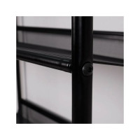 Обувница  Этажерка для обуви ЗМИ 3-х полочная Женева 13  8 пар обуви  Цвет черный ПДО Ж13 Ч ПДО Ж13  Ч