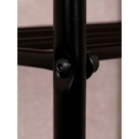 Обувница / Этажерка для обуви ЗМИ Альфа 22 / 2 полки / 6 пар обуви / цвет черный ПДОА22 Ч ПДОА22  Ч