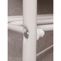 Обувница-этажерка для обуви ЗМИ Альфа 23 3 полки 9 пар обуви цвет белый ПДОА23Б