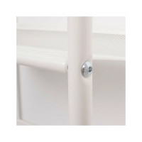 Обувница  Этажерка для обуви ЗМИ 5-и полочная Женева 35  16 пар обуви  Цвет белый ПДО Ж35 Б ПДО Ж35  Б