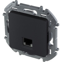 Розетка Legrand компьютерная RJ45 категория 6 UTP Legrand Inspiria антрацит 673833