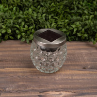 Садовый светильник ЭРА ERASF22-31 Хрустальный шар, на солнечной батарее, 10 см, Б0053378