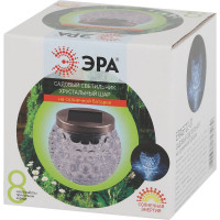 Садовый светильник ЭРА ERASF22-31 Хрустальный шар, на солнечной батарее, 10 см, Б0053378