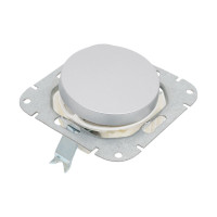 Механизм выключателя Bylectrica 1-клавишный, скрытая установка, серия ПРОВАНС, С110-3301 серебро