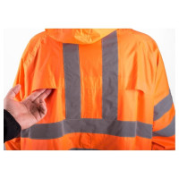 Влагозащитный плащ-дождевик БЕРТА 800-44-46 СОП оранжевый, рост 170-176