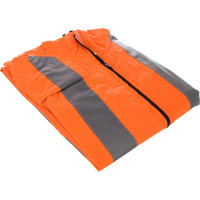 Влагозащитный плащ-дождевик БЕРТА 800-44-46 СОП оранжевый, рост 170-176