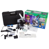 Цифровой микроскоп Bresser Junior 40x-1024x, в кейсе 26754