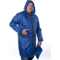 Влагозащитный облегченный плащ-дождевик БЕРТА 800-56-58 васильковый