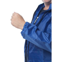 Влагозащитный облегченный плащ-дождевик БЕРТА 800-56-58 васильковый