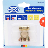 Клемма Alca для АКБ + с кабельной разводкой цинковый сплав в блистере 509510