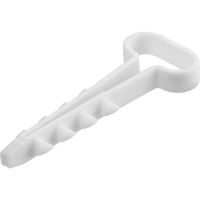 Дюбель-хомут для плоского кабеля TDM ELECTRIC 6-14 мм белый 100 шт SQ0539-0035