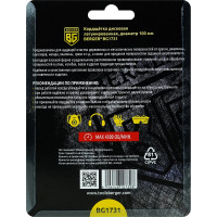 Кордщётка дисковая 100 мм, латунированная сталь 0.3 мм, хвостовик 6 мм Berger BG BG1731