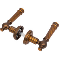 Ручка дверная алюминиевая кофе Вантаж V83ACF AL