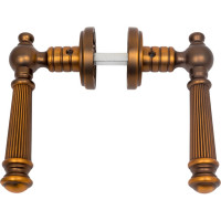 Ручка дверная алюминиевая кофе Вантаж V83ACF AL