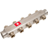 Коллектор MVI из нержавеющей стали в сборе без расходомеров, 5 выходов MS.405.06