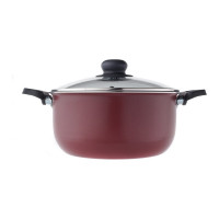 Кастрюля SCOVO диаметр 18 см 2 л стеклянная крышка СЭ-005