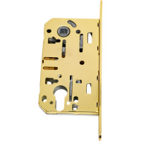 Замок под цилиндр магнитный матовое золото Вантаж MC85SB