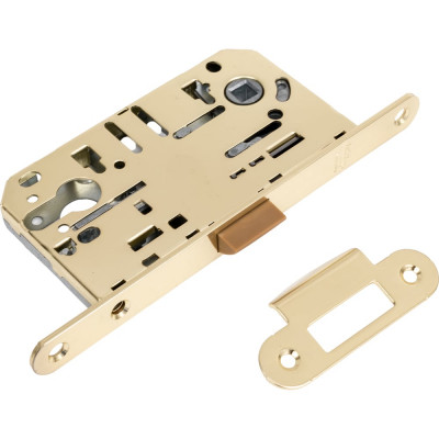 Замок под цилиндр пластиковый матовое золото Вантаж P85SB